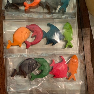 Under the Sea - Party Favors - Crayons - kids gifts