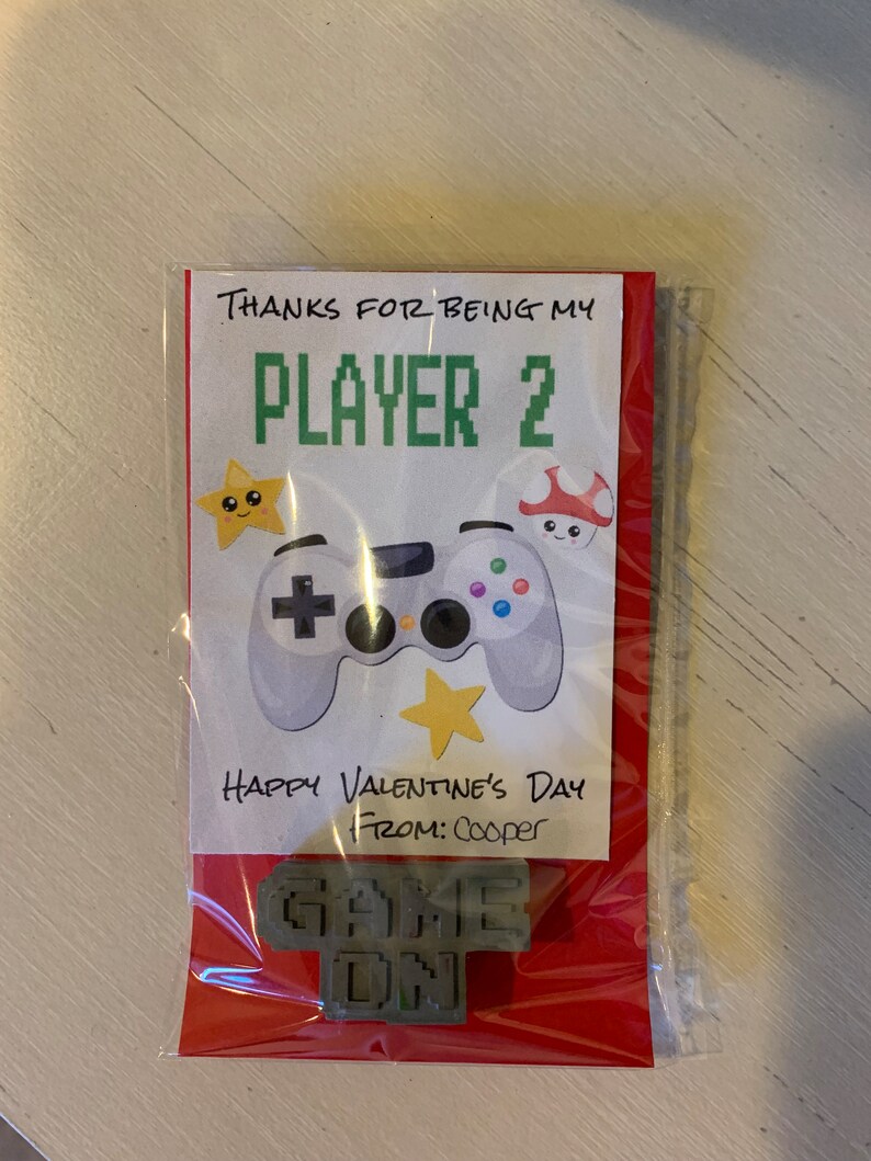 Gamer Valentines Day -classroom Gifts - Gamer Crayons - Valentine ...