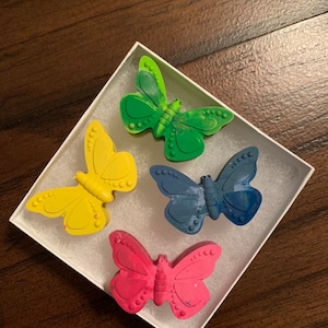 Butterflies - Party Favors - Crayons - Valentine’s - Easter Egg Stuffers - Kids Gifts