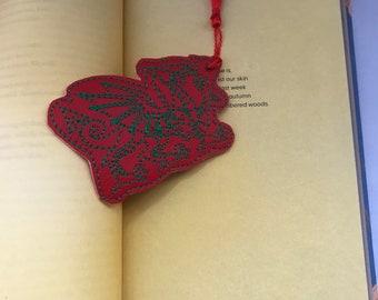 Dragon  Bookmark. Fantasy Book  Mark. Welsh  book mark