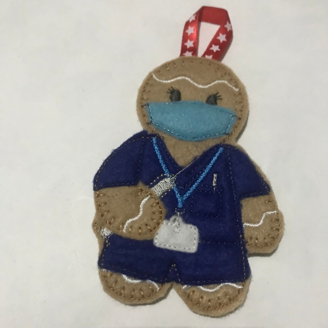 Gingerbread Man Optician / Optometrist Tree Decoration, Tree Ornament ...