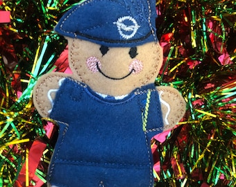 Air Force Gingerbread, Air Cadet gingerbread man  Christmas Decoration