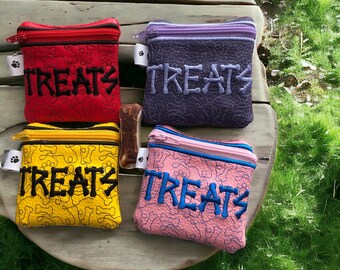 Dog Treat  Bag Holder, Treat Bag  , Dog Mom Gift, Dog Lover Bag , Dog Walker Gift Training aid