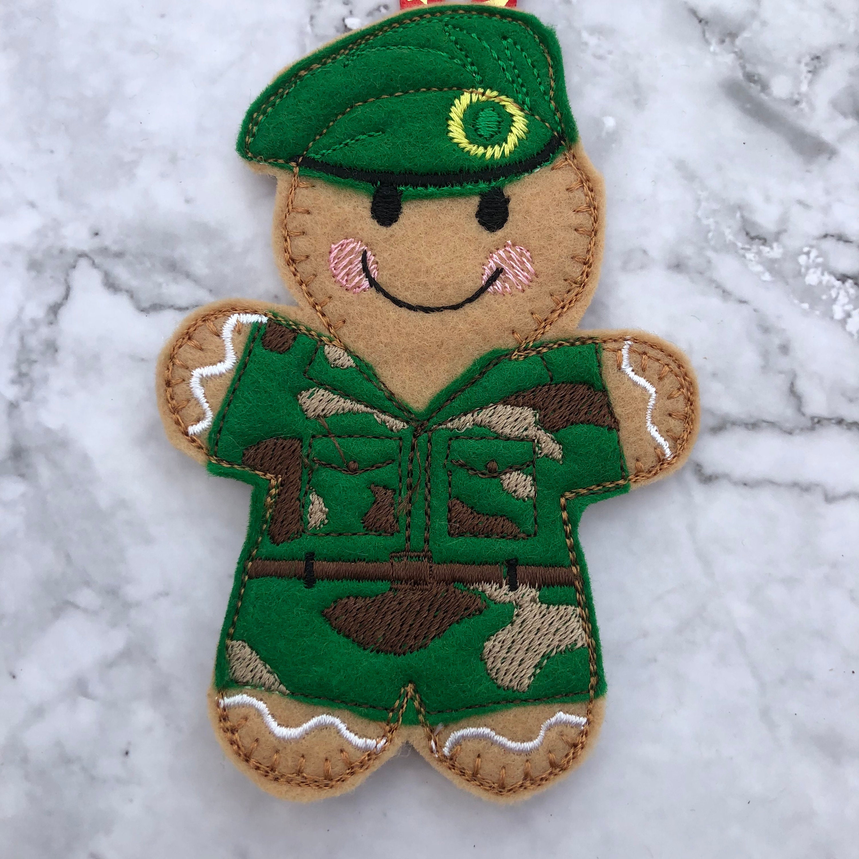 Army Cadet Gingerbread, Army Sergeant Girlfriend / Boyfriend Gift ...