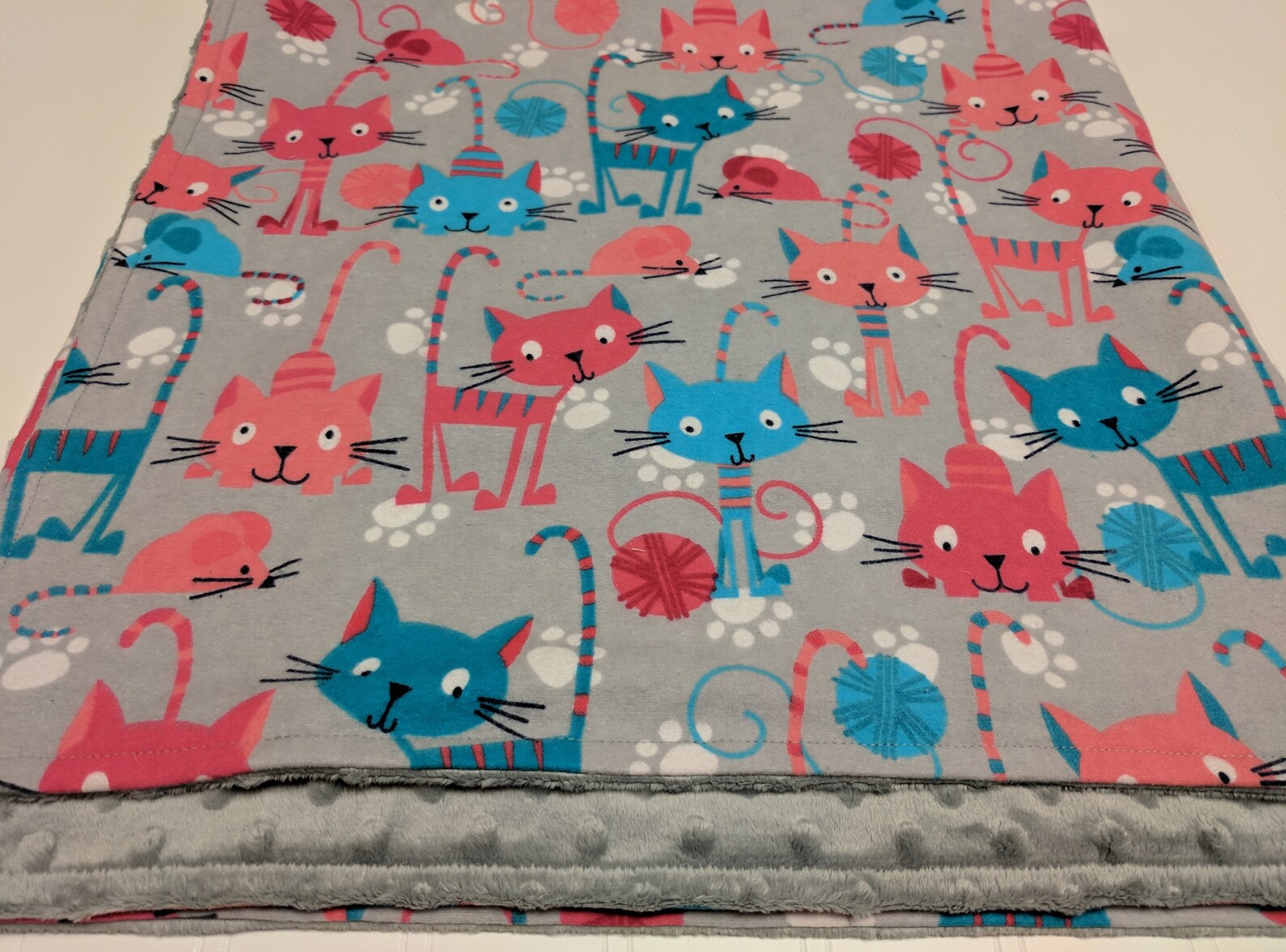 Kitten Baby Blanket Kitten Baby Shower Cat Baby Blanket Cat Etsy
