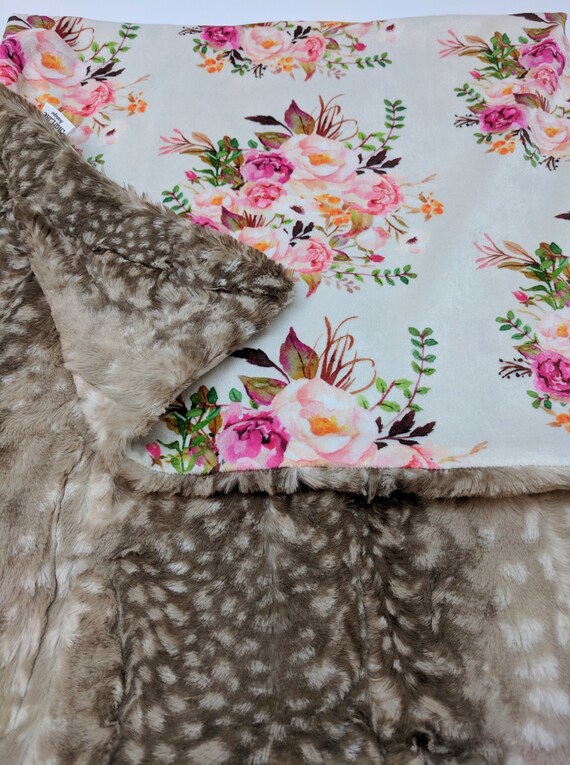 fawn minky blanket