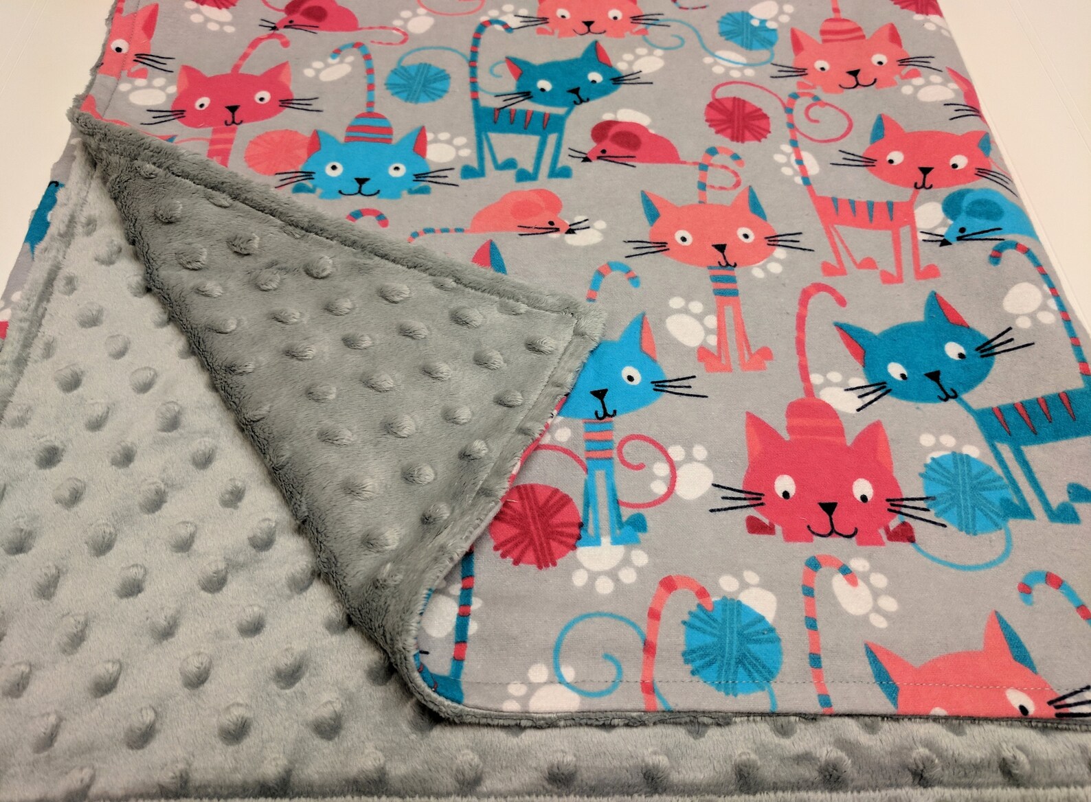 Kitten Baby Blanket Kitten Baby Shower Cat Baby Blanket Cat Etsy