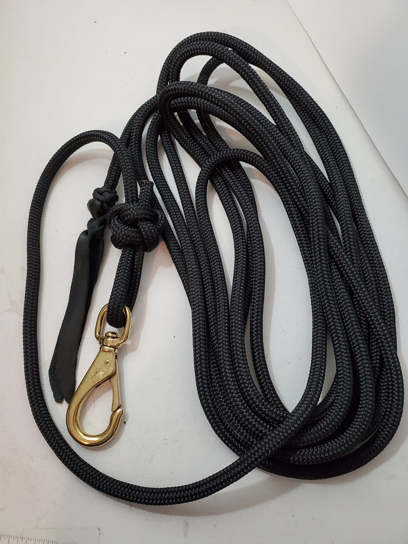 18ft Driving Line Blackhorse Rope Lunge Linehorse Training Etsy