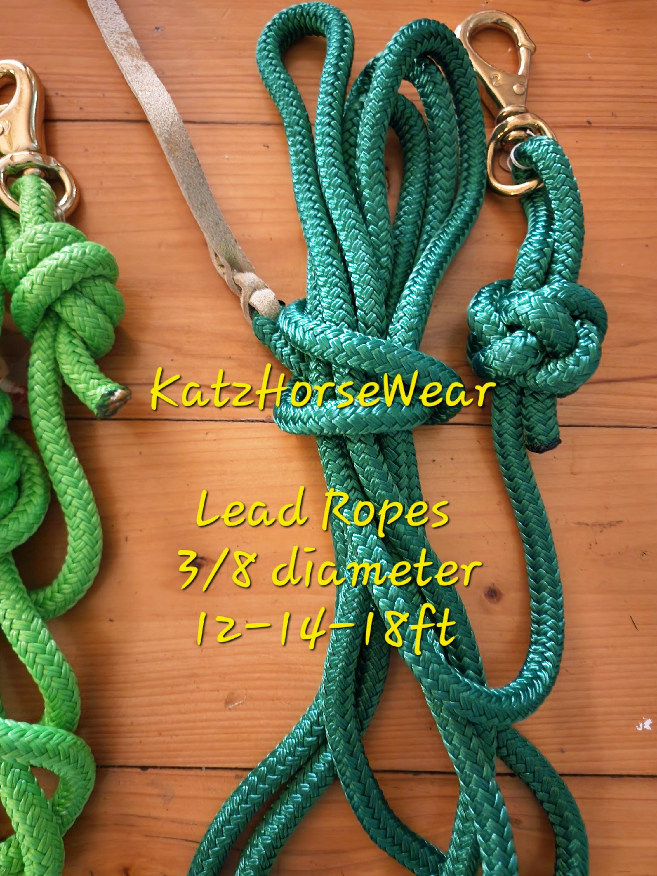 Driving Range Rope 18ft Horse Lunge Dressage Rope: Soft Strong Durable Green Yacht Rope ...