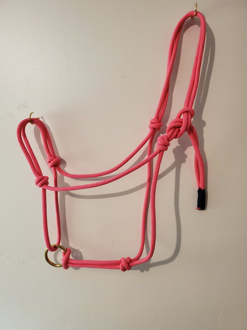 Knot Rope Training Halteroriginal Sliding Ring Etsy