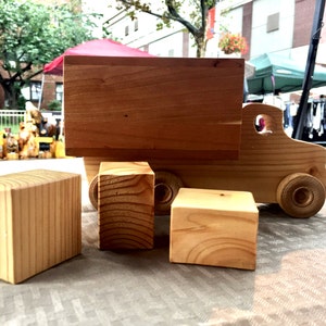 Wooden Toy Truck Toy Car Toy Van // Cargo Van // il furgone // Pane Perso Woodcrafts