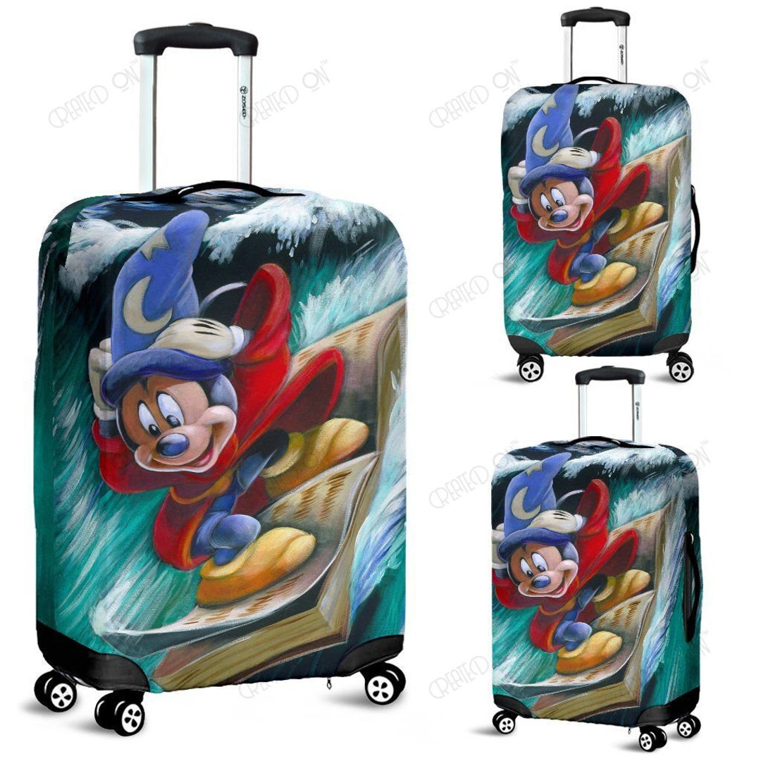 Mickey Disney Luggage Cover . Etsy