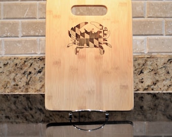 Maryland Crab Bamboo Cutting/Cheese Board