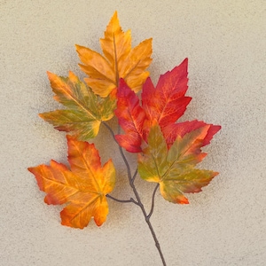 Fall Leaves Pick, Thanksgiving Table Decor, Fall Table Decor, Vase Filler, Fall Centerpiece Filler, Autumn Maple Leaves