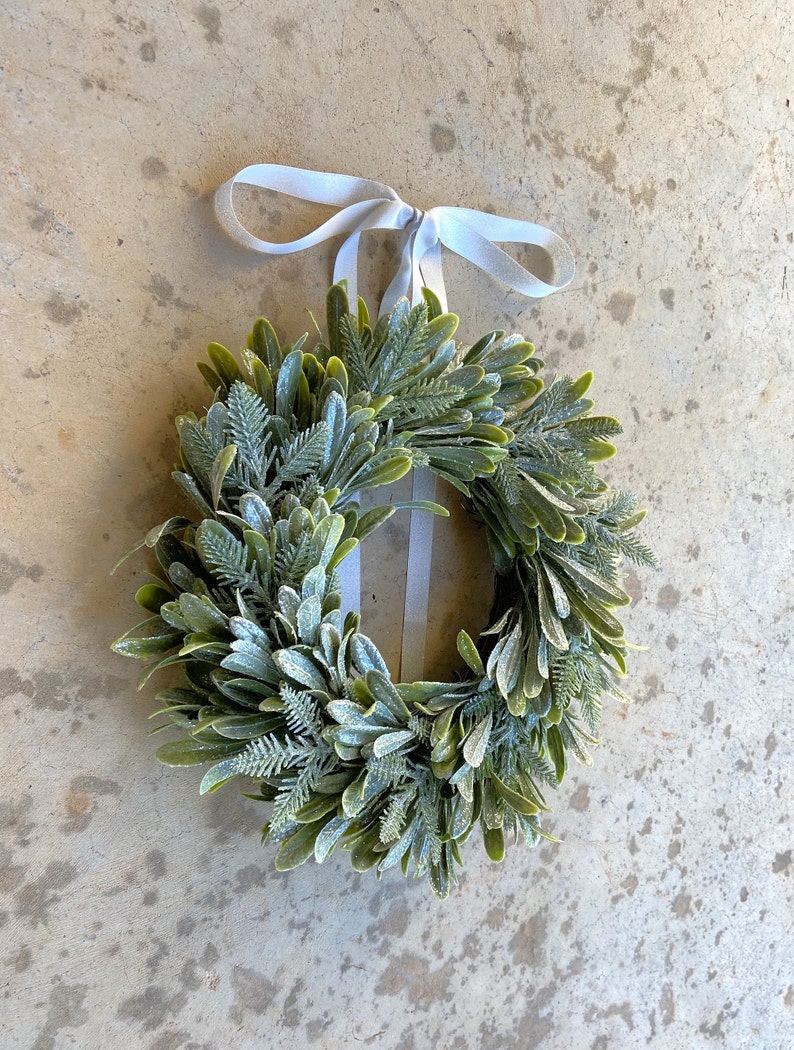 Small Christmas Wreath Mini Christmas Wreath By MyraLandDesign