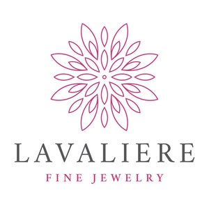 Lavaliere Logo Template Custom Logo Design Premade Logo image 1