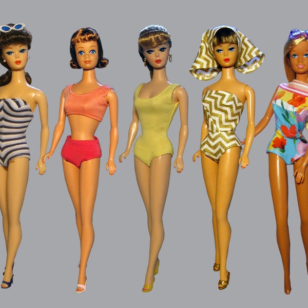 Barbie Swimsuit Collection sewing patterns