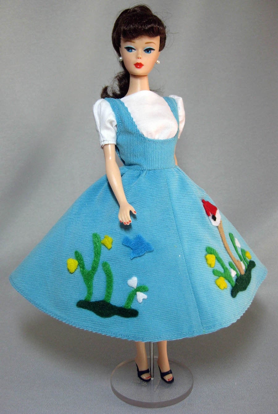 Vintage Barbie Blue Dress - Etsy Vintage Barbie Blue Dress - Etsy