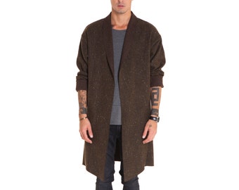 Long Cardigan Men - Etsy