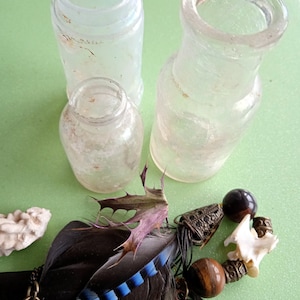 Antique Medical Jars: Set of 3, Patina Finish - 19th/20th Century