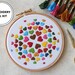 Lysia Collins reviewed Hearts Embroidery Kit- DIY craft kits- Beginner Embroidery Kit- Embroidery Kit- Modern Embroidery Kit- DIY embroidery kit- Valentines Day