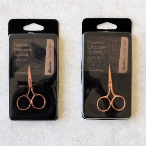 Rose Gold Scissors Embroidery Scissors Rose Gold Embroidery Scissors Sewing Scissors Scissors Embroidery Tools Craft Scissors image 7