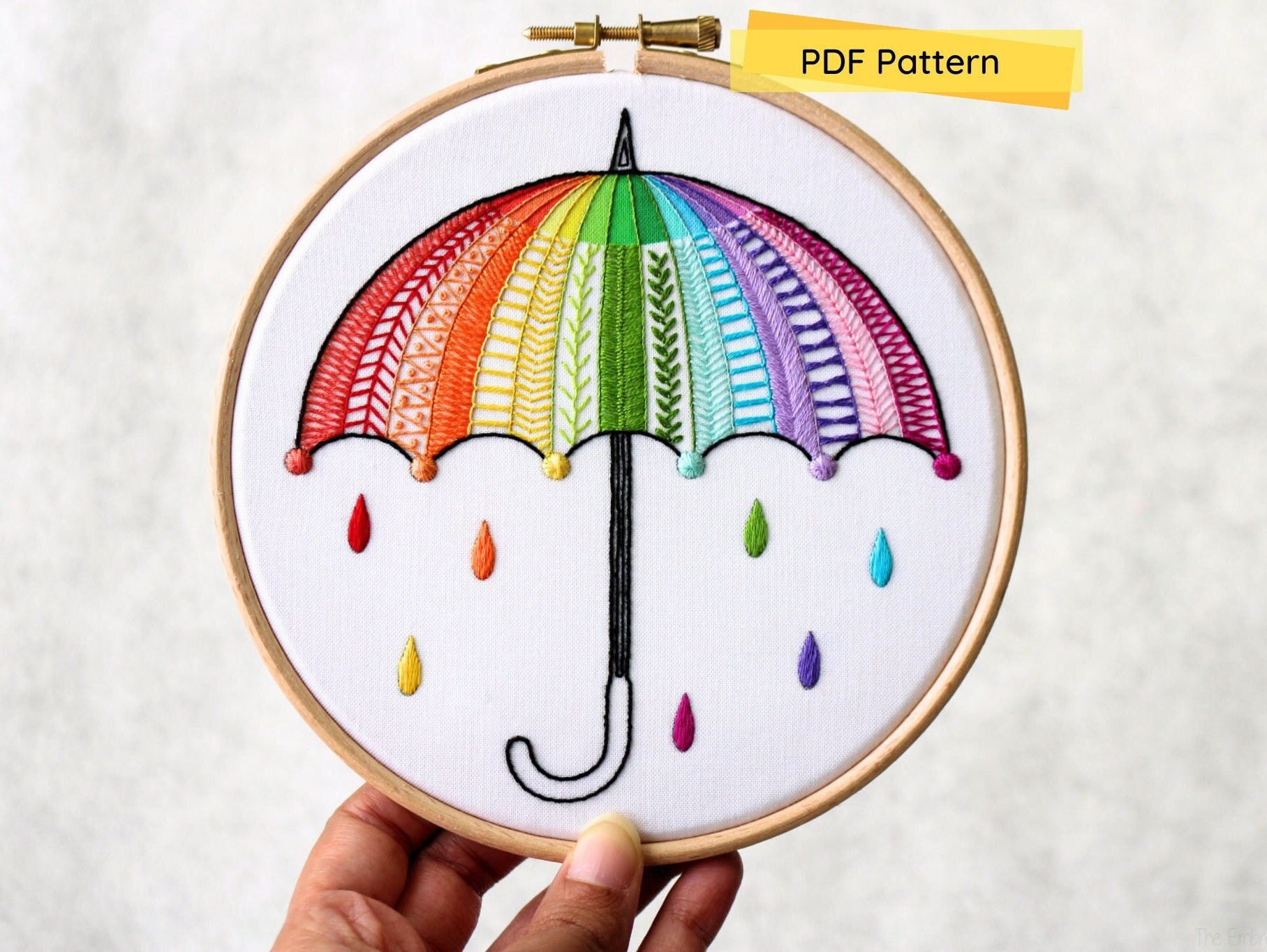 Rainbow Umbrella Embroidery Pattern Embroidery PDF Pattern Digital Download Embroidery Sampler PDF Rainbow Embroidery Pattern Umbrella - Etsy rainbow-umbrella-embroidery-pattern-embroidery-pdf-pattern-digital-download-embroidery-sampler-pdf-rainbow-embroidery-pattern-umbrella-etsy