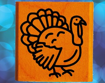 Thanks Giving Stamp \u03a616mm20mm25mm Rubber Stamp Turkey Stamp Turkey Rubber Stamp Food Stamp