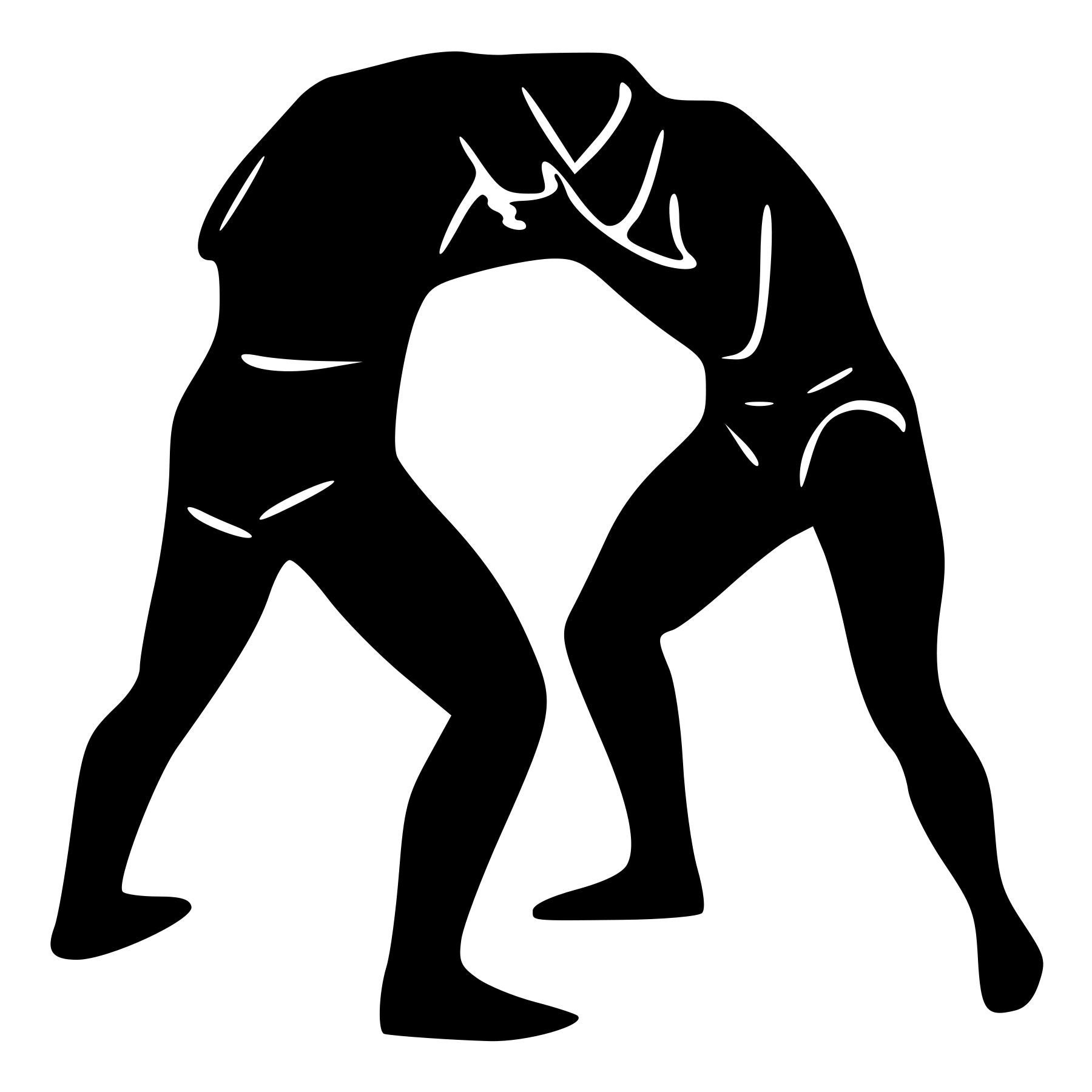 Wrestlers Wrestling Match Rubber Stamp Mounted Wood Block Art Etsy