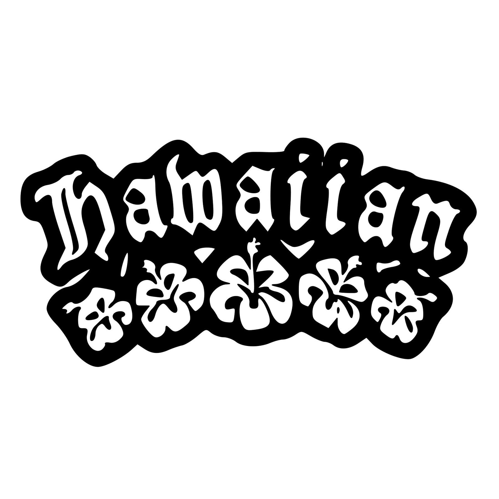 Hawaiian Rubber Stamp Mounted Wood Block Art Stamp Etsy