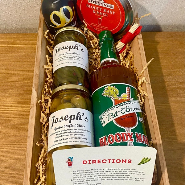 Bloody Mary Gift Basket