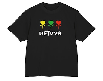 Lietuva Urban Heavy Tee Lithuania t shirt love lithuania souvenir vilnius travel lithuania Unisex T-Shirt, Lithuania Pride Appare