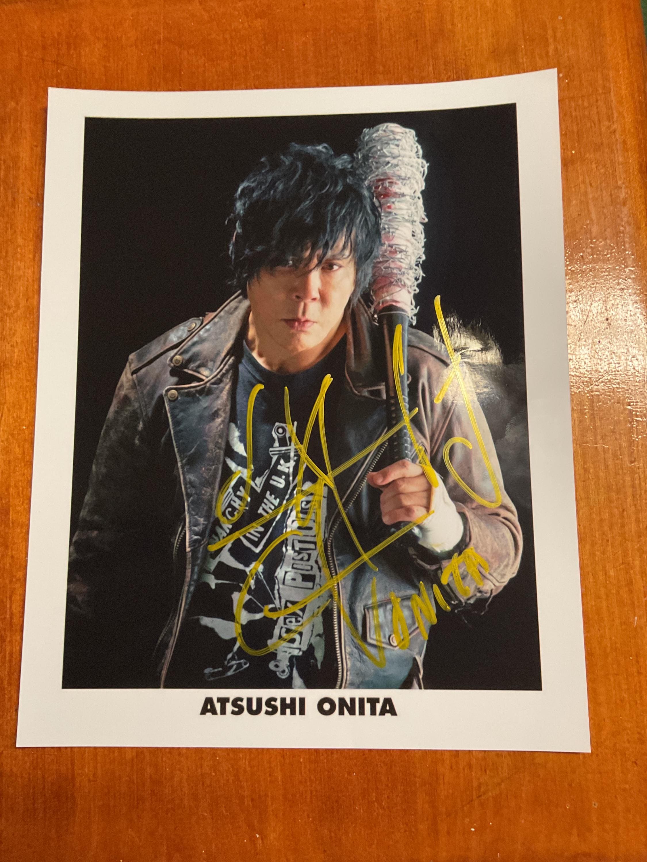 ATSUSHI ONITA Fmw Japan Japanese Wrestling Hardcore Legend