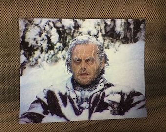 THE SHINING frozen jack Torrence art print Stephen king Stanley Kubrick classic horror movie moment art print 8x10 photo