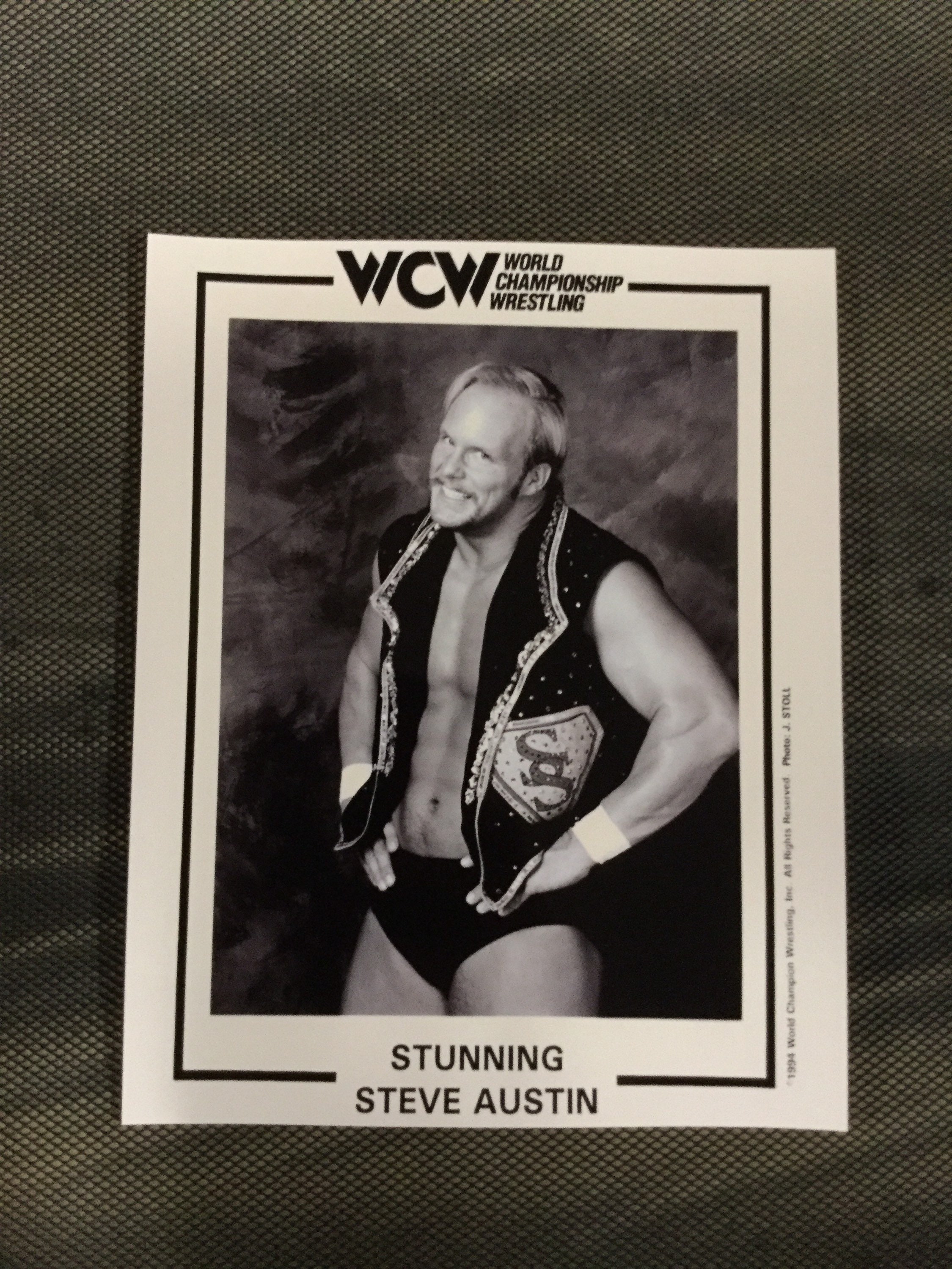 WCWレスリングの見事なスティーブ・オースティンのプロモーション