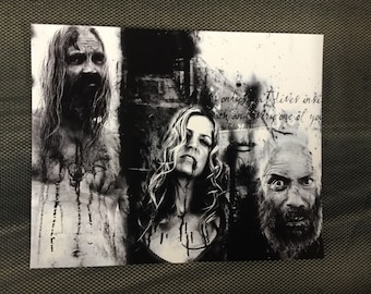 The devil’s rejects 3 from hell 8x10 rob zombie horror art print design photo Sheri moon captain spaulding Otis driftwood