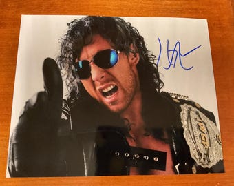 KENNY OMEGA njpw japanese wrestling signed autographed 8x10 photo aew roh wwe
