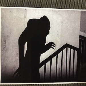 NOSFERATU classic horror icon art print 8x10 photo vampire shadow scene