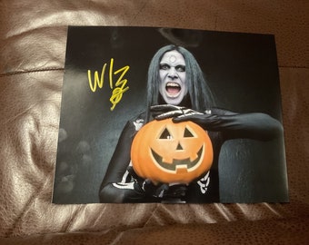 WEDNESDAY 13 necrophaze tour horror punk rock murderdolls art print signed autographed 8x10 photo