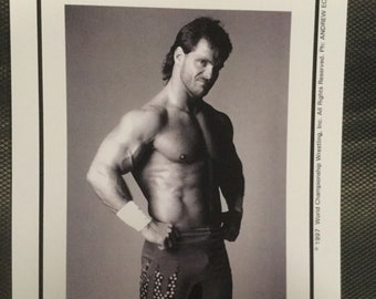 CHRIS BENOIT wcw campeonato mundial de lucha libre 8x10 impresión artística diseño foto wwe ecw lucha libre japonesa