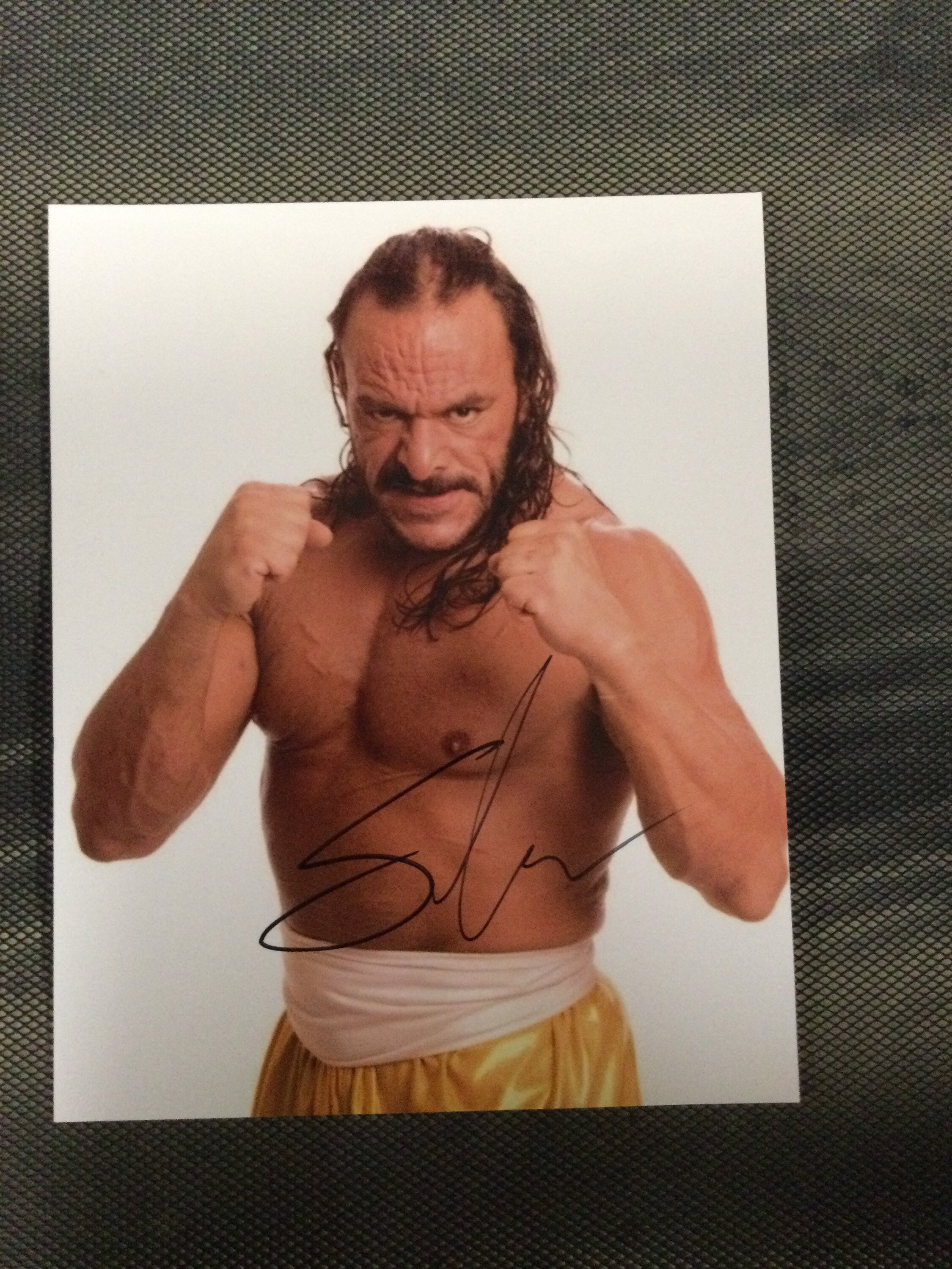 Sabu Ecw Wrestling Signed Autographed Photo Art Wwe Wcw Aew Etsy