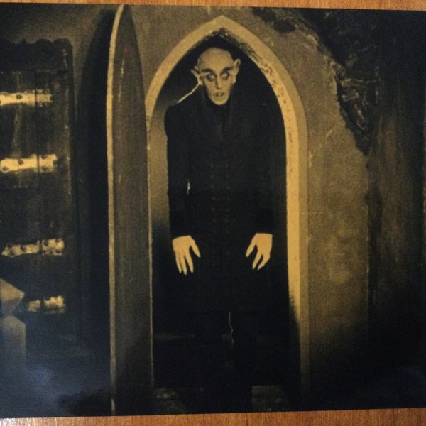 NOSFERATU classic horror icon art print design 8x10 photo