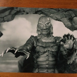 Gill man creature from the black lagoon universal horror monsters 8x10 art print photo