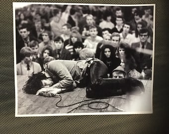 THE DOORS Jim morrison on stage 8x10 art print photo classic music moment