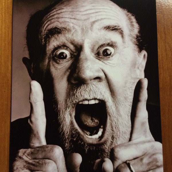 George Carlin legendärer Stand Up Comedian Kunstdruck 8x10 Foto
