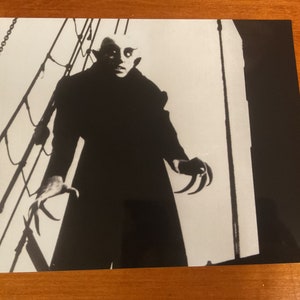 NOSFERATU classic horror movie icon vampire art design print 8x10 photo