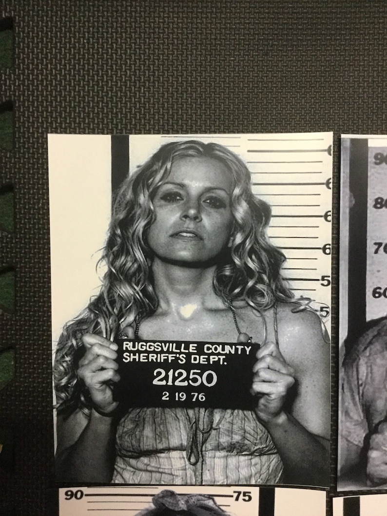 THE DEVIL'S REJECTS rob zombie 4 mug shot movie 8x10 photo set house of corpses spaulding horror 3 from hell image 4