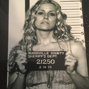 SHERI MOON ZOMBIE baby firefly the devils rejects mugshot art print design 8x10 photo house of corpses horror rob zombie