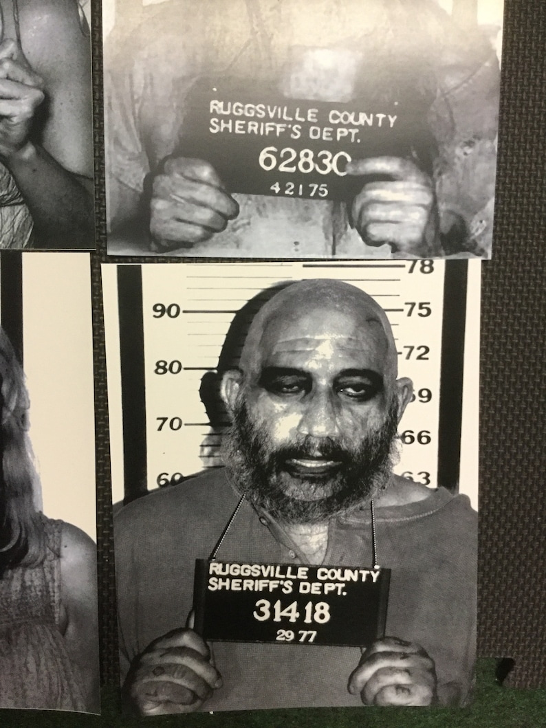 THE DEVIL'S REJECTS rob zombie 4 mug shot movie 8x10 photo set house of corpses spaulding horror 3 from hell image 5