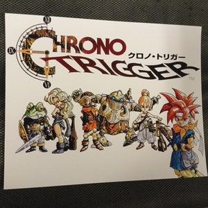 クロノトリガー、ビデオゲームポスター - Etsy 日本